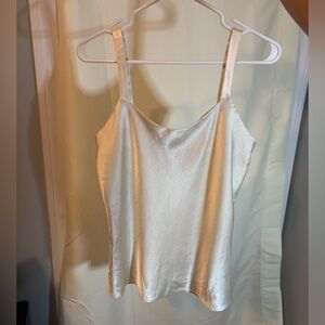 Vintage silk tank
